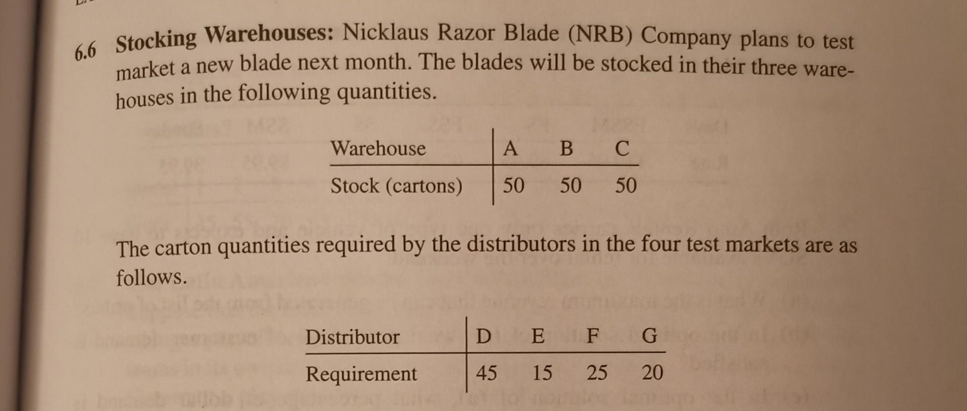 Show all the work. Use Excel if it's needed. 6.6