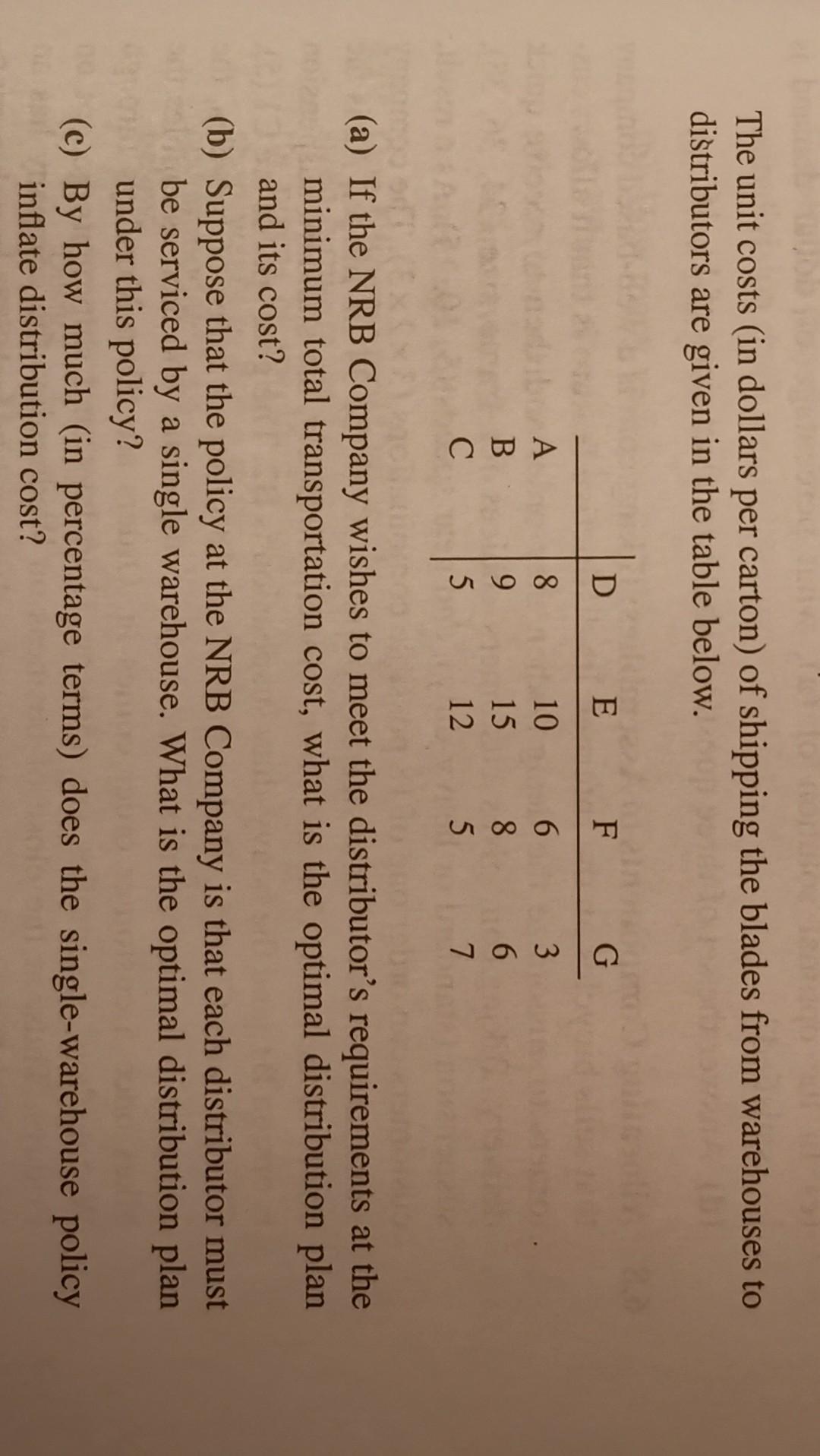 Show all the work. Use Excel if it's needed. 6.6