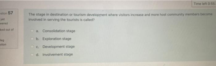 Question 56 ot yet inswered Marked out of 00