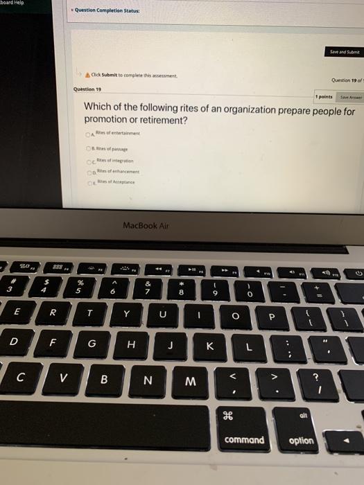 board Help Question Completion Status: Save and