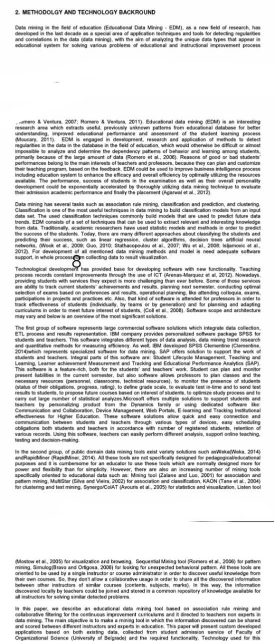 give detailed conclusions 2. METHODOLGY AND