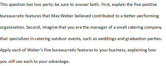 This question has two parts; be sure to answer