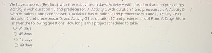 help please !!! also what is the salck in node E?