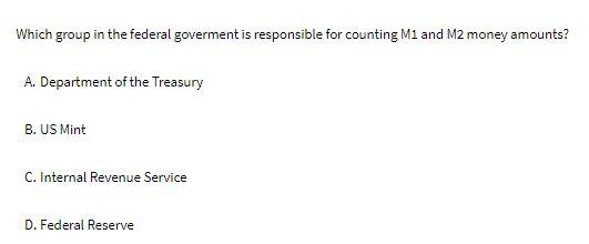 Which group in the federal goverment is