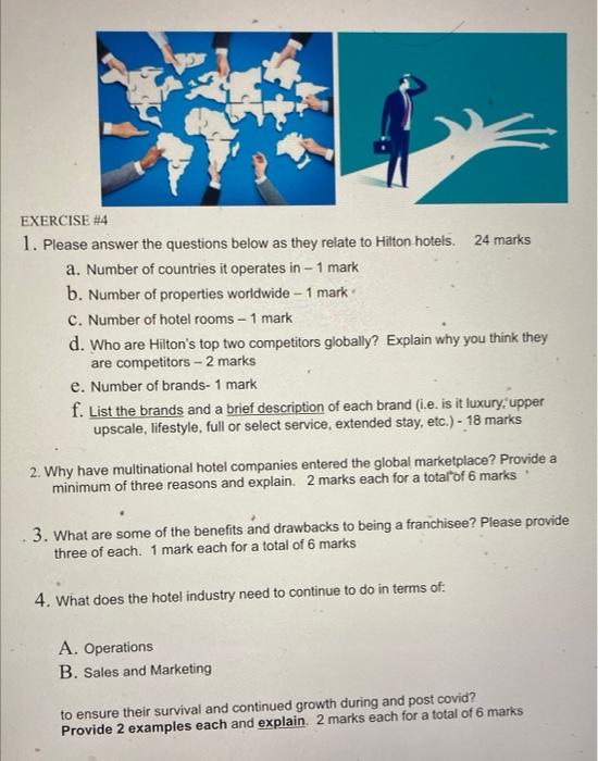 EXERCISE #4 1. Please answer the questions below