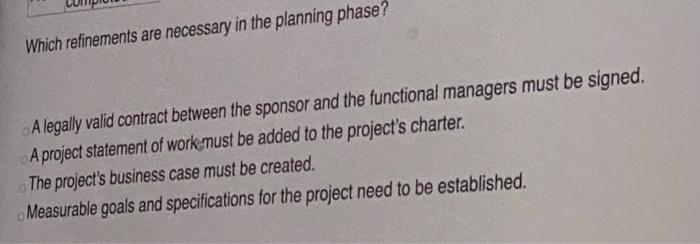 14 What is another term for the project