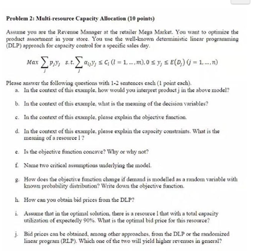 just solve problem 2 Problem 1: Littlewoods Rule