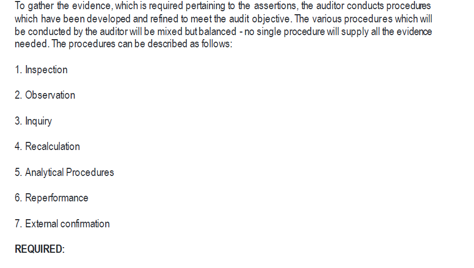 REQUIRED: a) Discuss and explain each of the