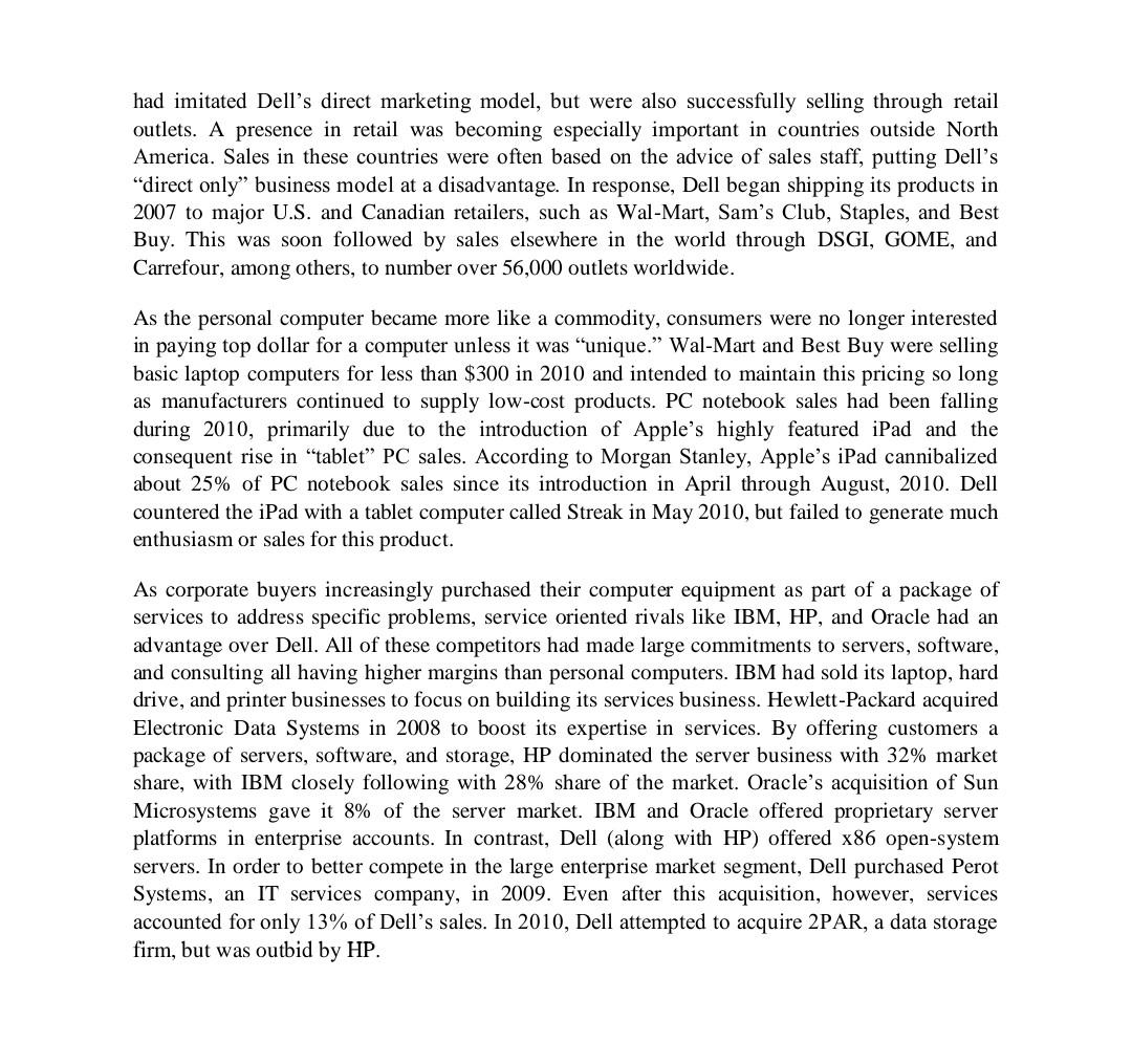 DELL INC. was founded in 1984 by Michael Dell at