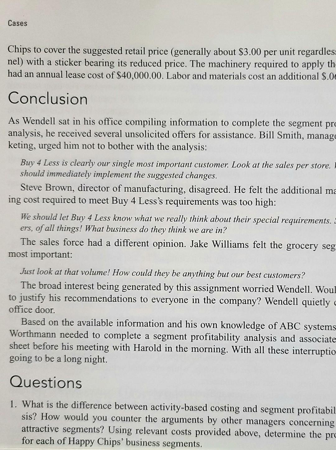 See question attached. E 9 rmance Control at