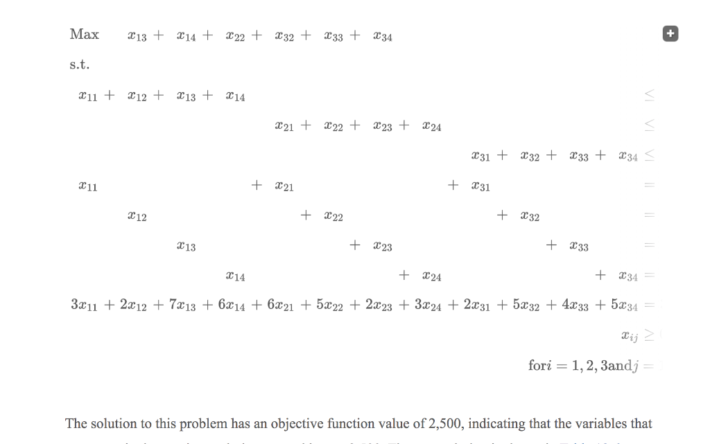 12.7 Generating an Alternative Optimal Solution