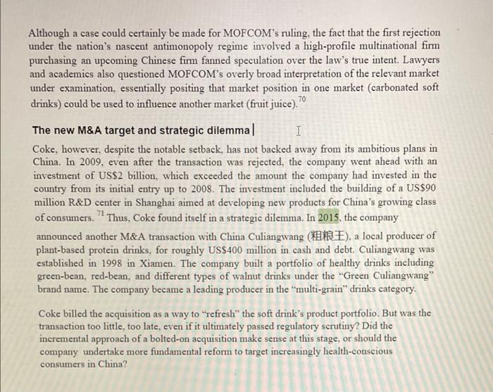 In 2015. the company announced another M&A
