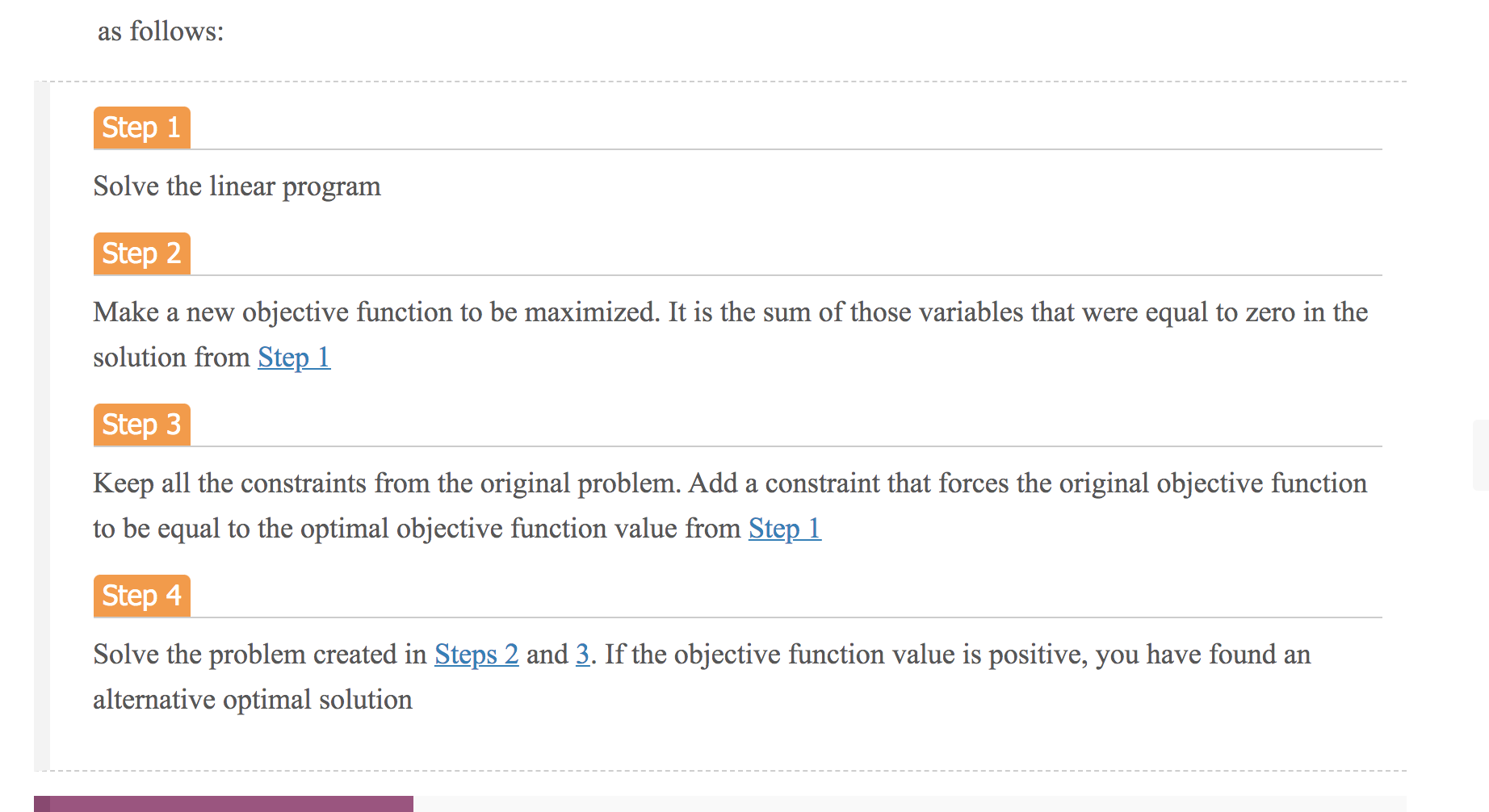 12.7 Generating an Alternative Optimal Solution