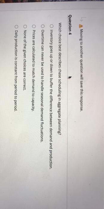 A Moving to another question will save this