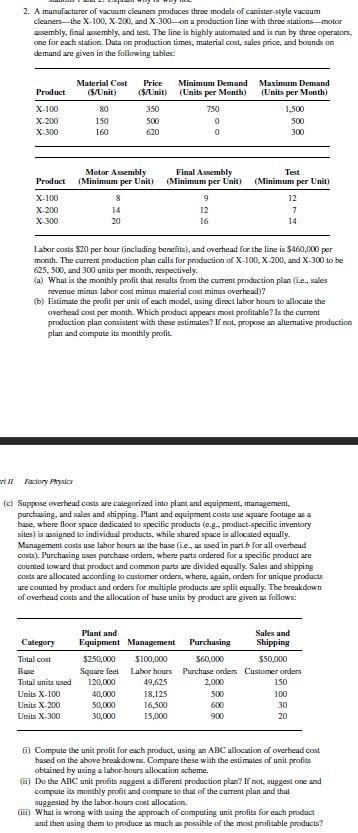 Please note: Minimum demand for X-100 is 625 and