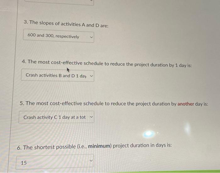 dropdown box que ons. Choose the correct answer