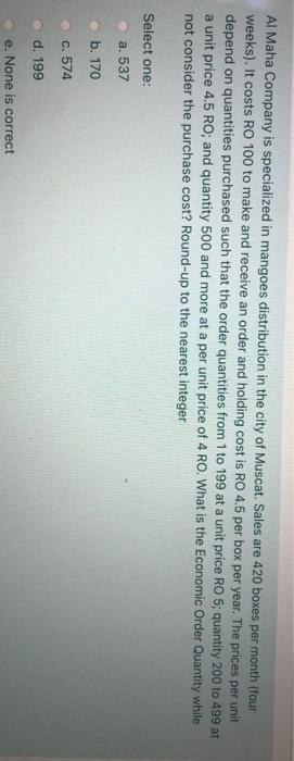 Al Maha Company is specialized in mangoes