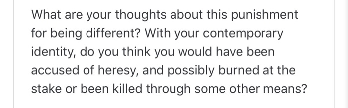 Over some 700 years, inquiries into personal