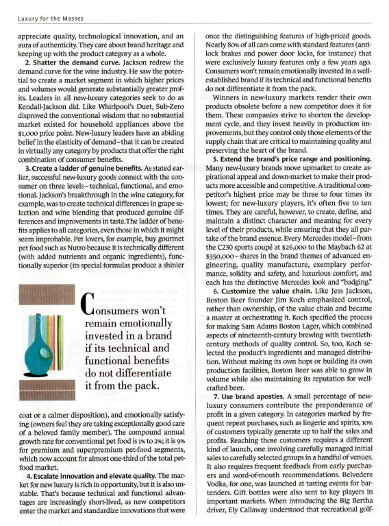 After reading the article below identify and