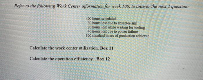 please show all work. thank you Refer to the