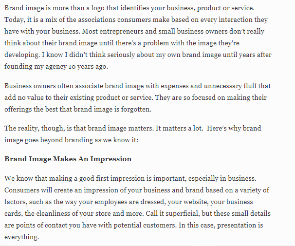 Based on your reading of the linked article and