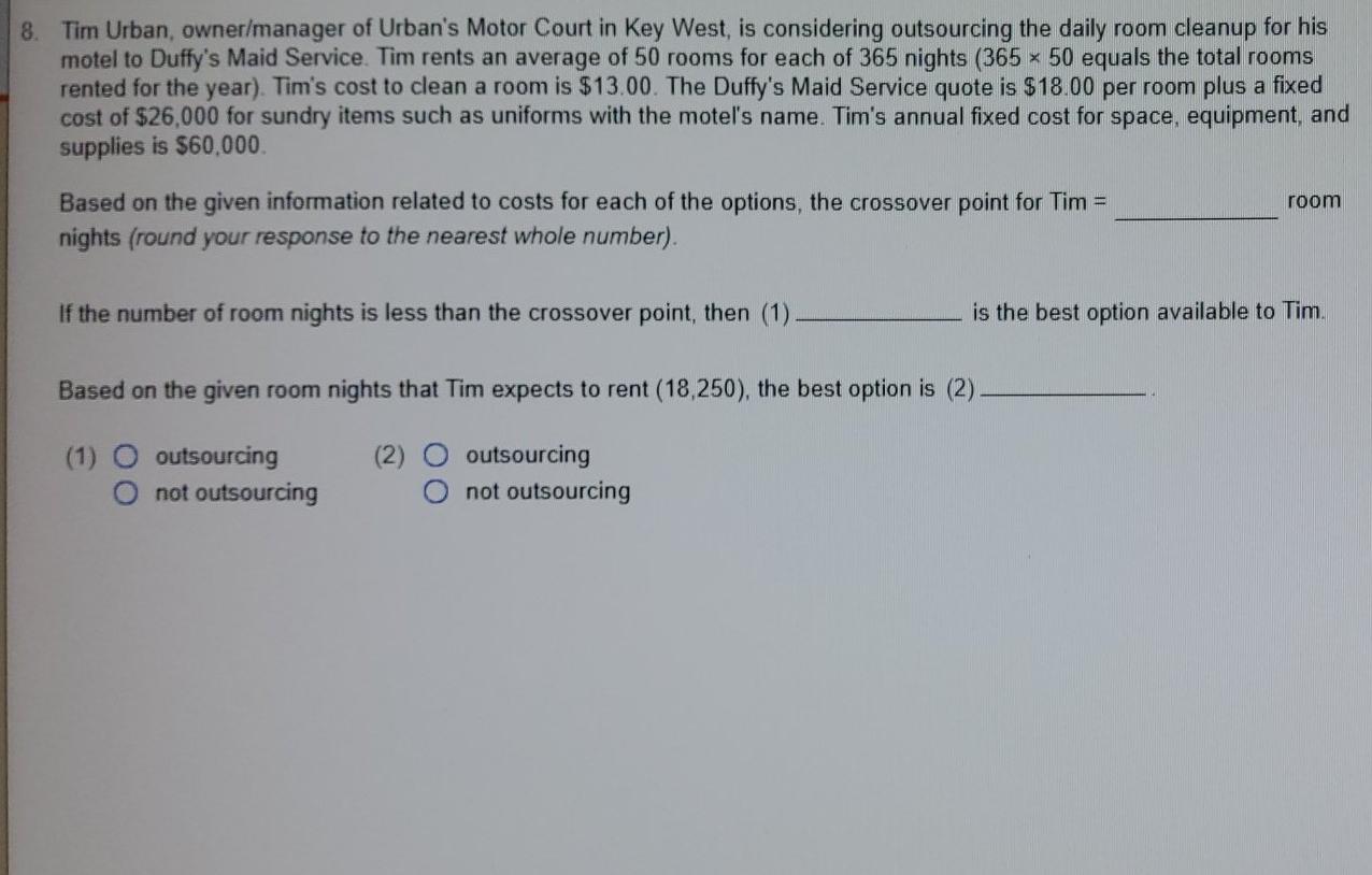 8. Tim Urban, owner/manager of Urban's Motor