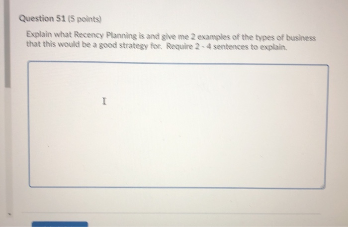 Explain what Recency Planning is and give me 2