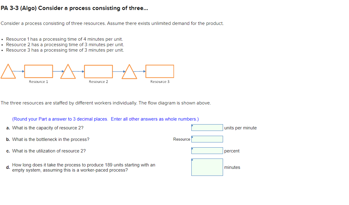 What is the answer A,B,C,D? PA 3-3 (Algo)
