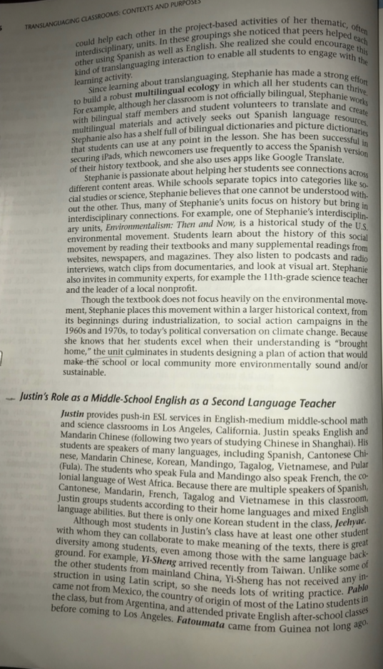 Question: Explain how teachers can use