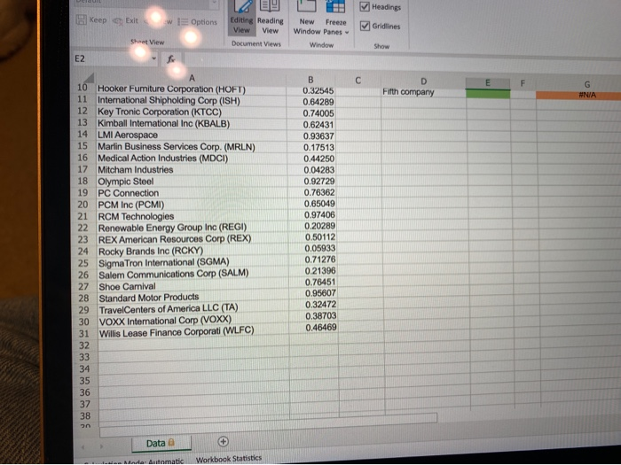 ft Excel: Structured Activity Section 7.2