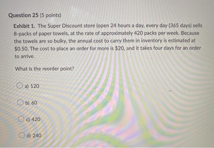 URGENT HELP PLEASE !!!! Exhibit 1. The Super