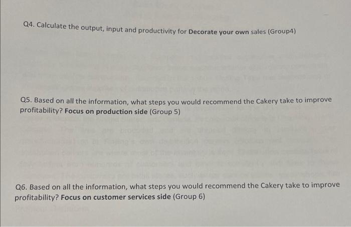 Case Study 1 Sweet Sisters' Cakery Using