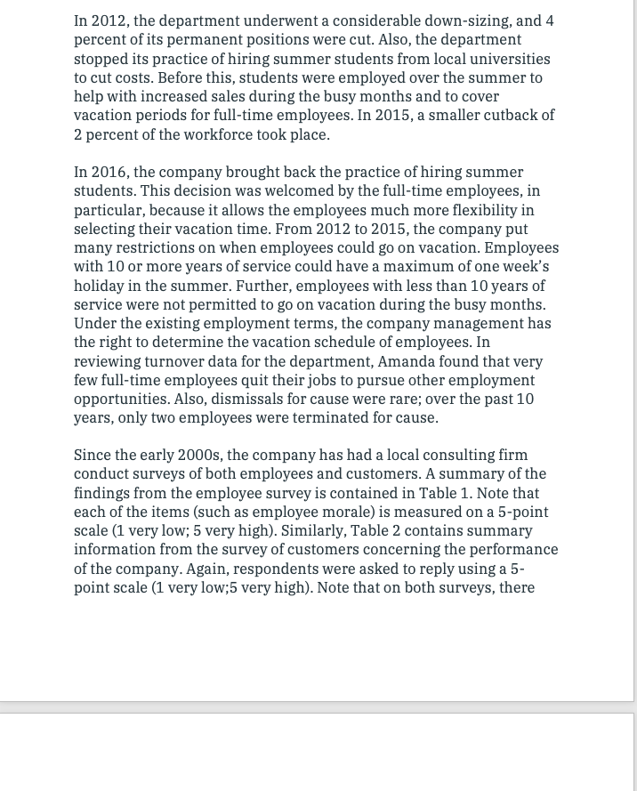 Amanda is a human resources manager with a large