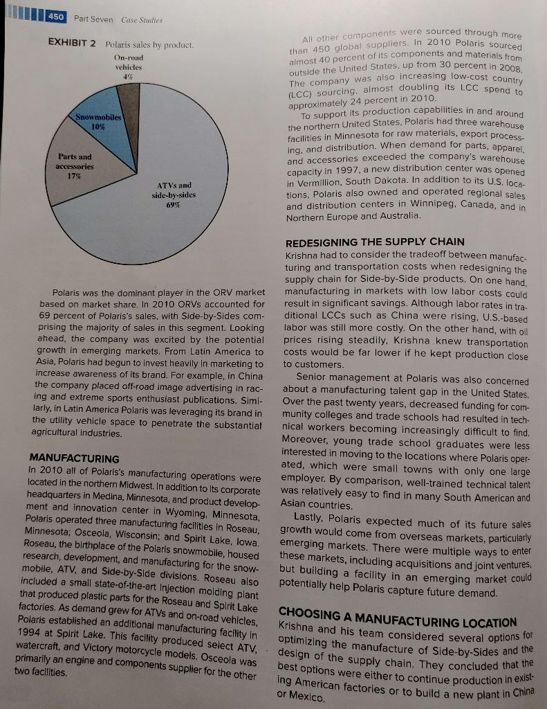 Please read the case and answer the questions , i