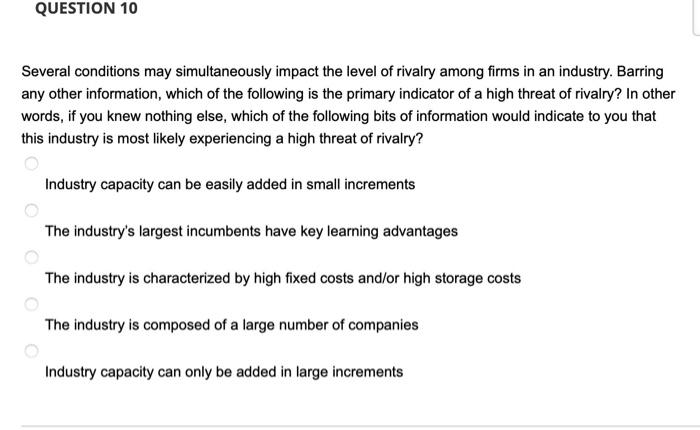 Several conditions may simultaneously impact the