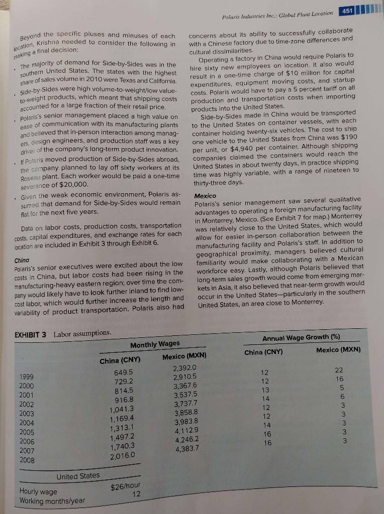 Please read the case and answer the questions , i