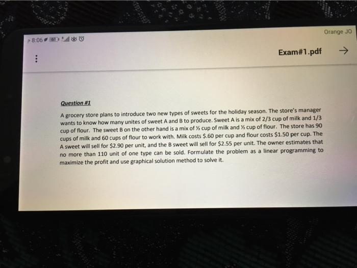 A grocery store plans to introduce two new types