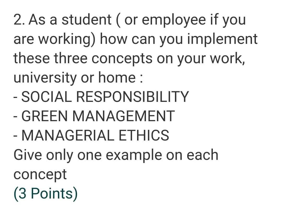 1. If you are an international manager, and you