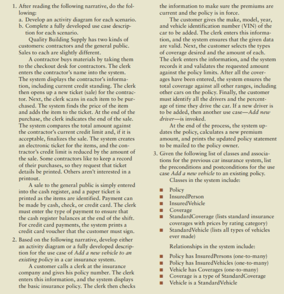 - Help fully developed description for the use