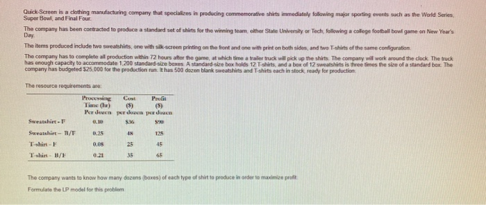 Solving this problem using Excel spreadsheet we