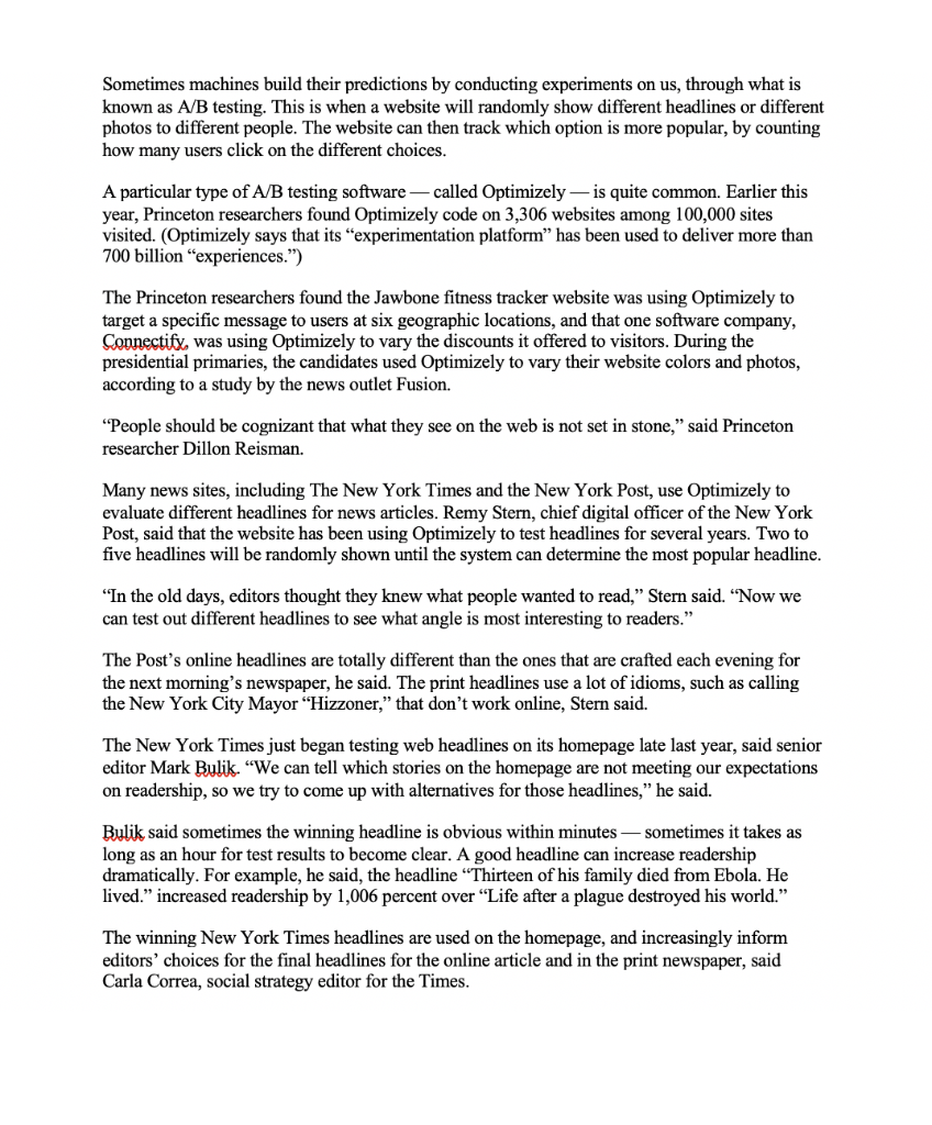 1. When Algorithms Decide What You Pay YOU MAY