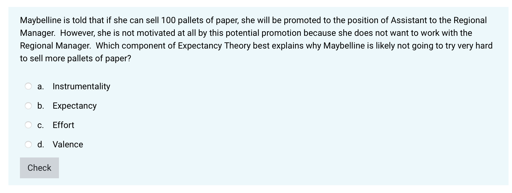 Maybelline is told that if she can sell 100