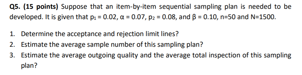 Q5. (15 points) Suppose that an item-by-item