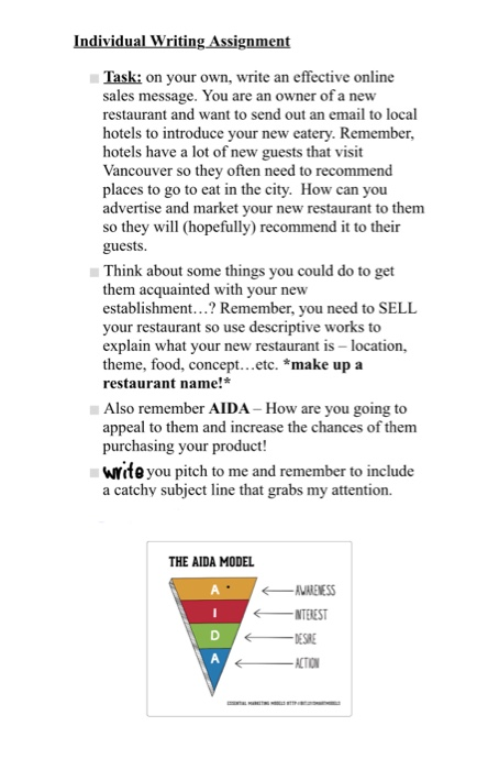 Business Communications Writing Practice