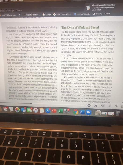 READING 6.3 Why Do We Consume So Much? JULIET B.