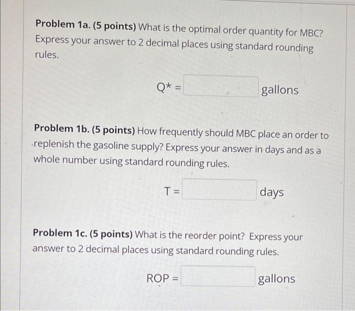 Problem 1. The Metropolitan Bus Company (MBC)