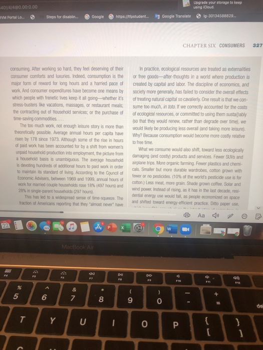 READING 6.3 Why Do We Consume So Much? JULIET B.