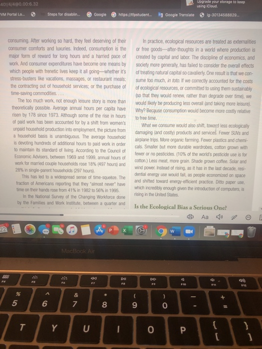 READING 6.3 Why Do We Consume So Much? JULIET B.