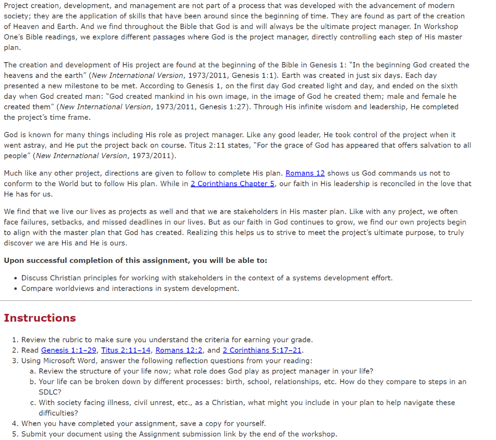 BIS-460: Business Systems Analysis and Design