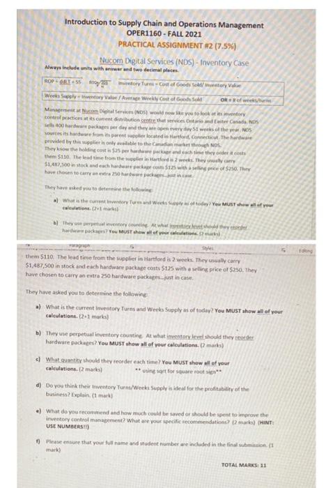 Management would like you to look at its